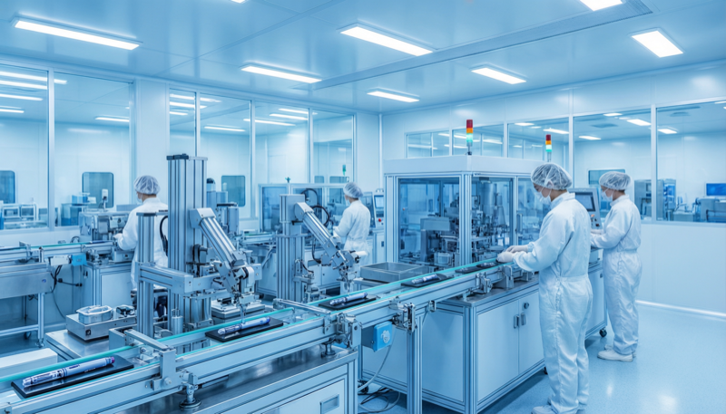 DASEIN Manufacturing Facility - ISO Class 8 Clean Room